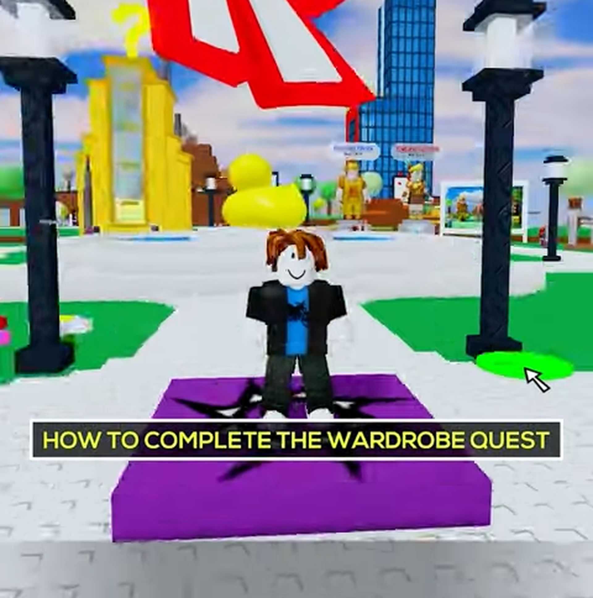 Wardrobe Secret Roblox Classic quest